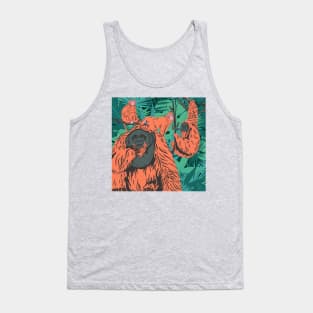 Exotic Monkey Party Tank Top